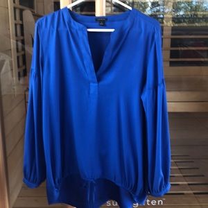 Ann Taylor sapphire blue blouse